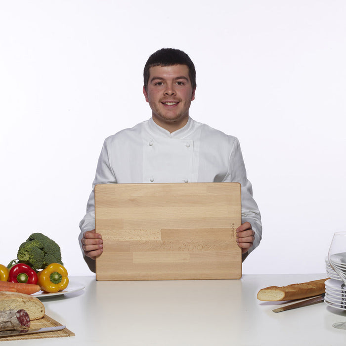 CHEF'S PLACE Skärbräda XL Bokträ - Legnoart