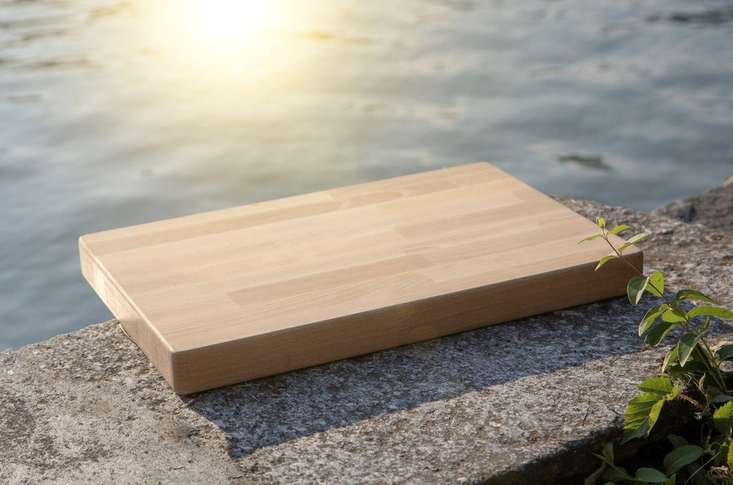 CHEF'S PLACE Skärbräda XL Bokträ - Legnoart