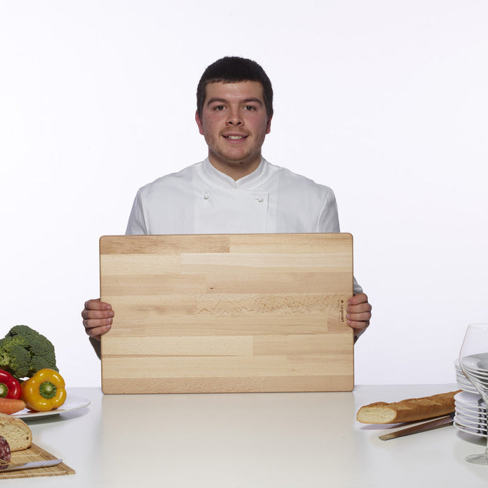Skärbräda XXL Bokträ - Legnoart CHEF'S PLACE