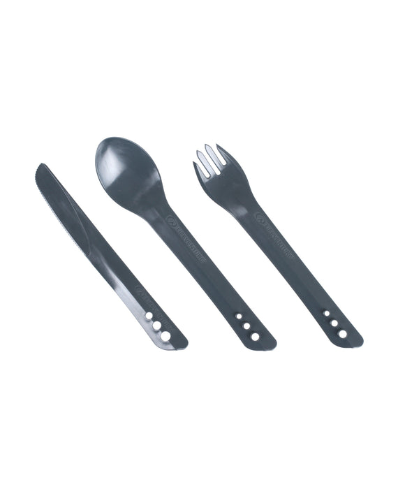 Ellipse Cutlery Set, Graphite - Life Venture
