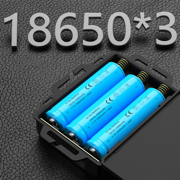 Extremt kraftfull pannlampa med 10 000 lumen + powerbank - Ignition