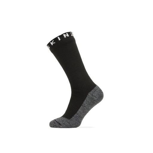Nordelph WP Warm Wt. Soft Mid Sock - Sealskinz - Black/Grey Marl/White