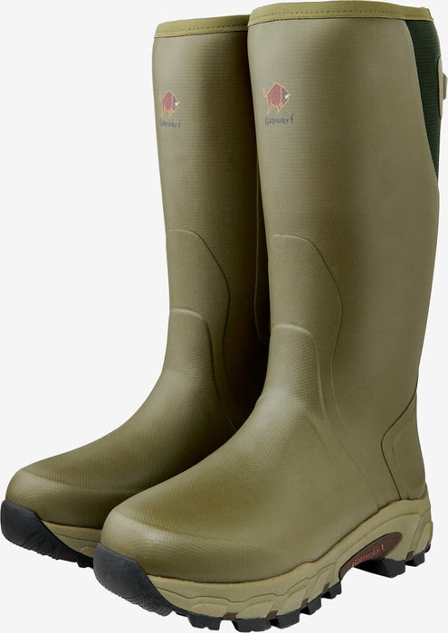 Pro Shooter 18 7mm oliv med sidozip - Gateway1