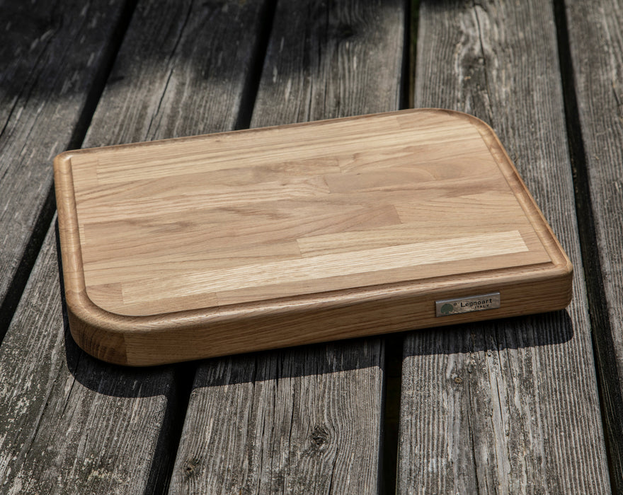 ARENA skärbräda Stor ek 37x28x4 cm - Legnoart