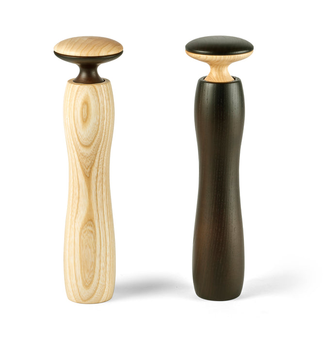 Salt/peppar keramisk kvarn - Medium - ljust ask - Legnoart HERCULES