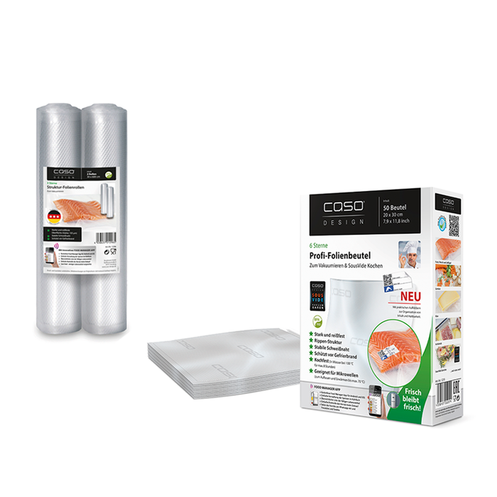 Sous Vide Startpaket STSV60 + CS1380 + Folie