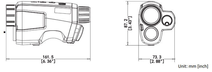 Gryphon 25mm med avståndsmätare (GH25L) - HIKMICRO