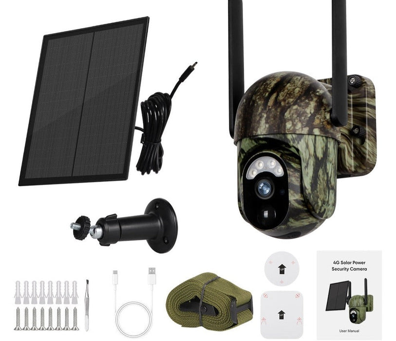 Live panorama viltkamera inkl. solcell och app - Senzor