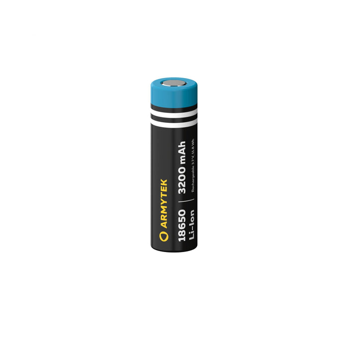 18650 Li-Ion 3200mAh batteri / Utan PCB / Uppladdningsbar - Armytek