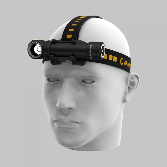 Wizard C2 Pro Max LR / Varm / 3870 lm / 35°:85° / 1x21700 (inkl.) eller 1x18650 / Magnet USB - Armytek