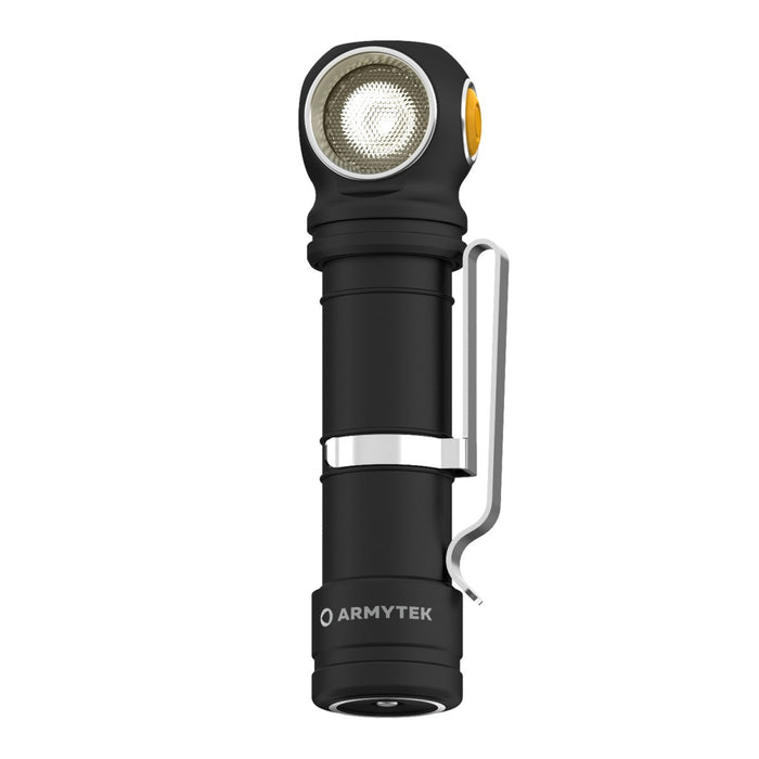 Armytek Wizard C2 Pro Max / Vit / 4000 lm / TIR 110°:150° / +holster / 1x21700 (incl.) or 1x18650 / Magnet USB - Armytek