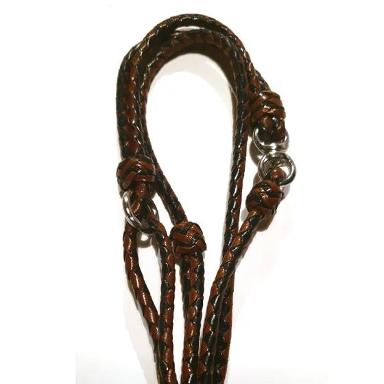 Showline rund flätad läder - PROF DOG