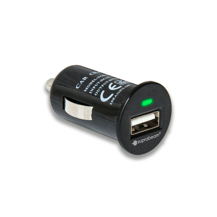 USB laddningsadapter för bil/lastbil 12/24V - 5V/1A - Suprabeam