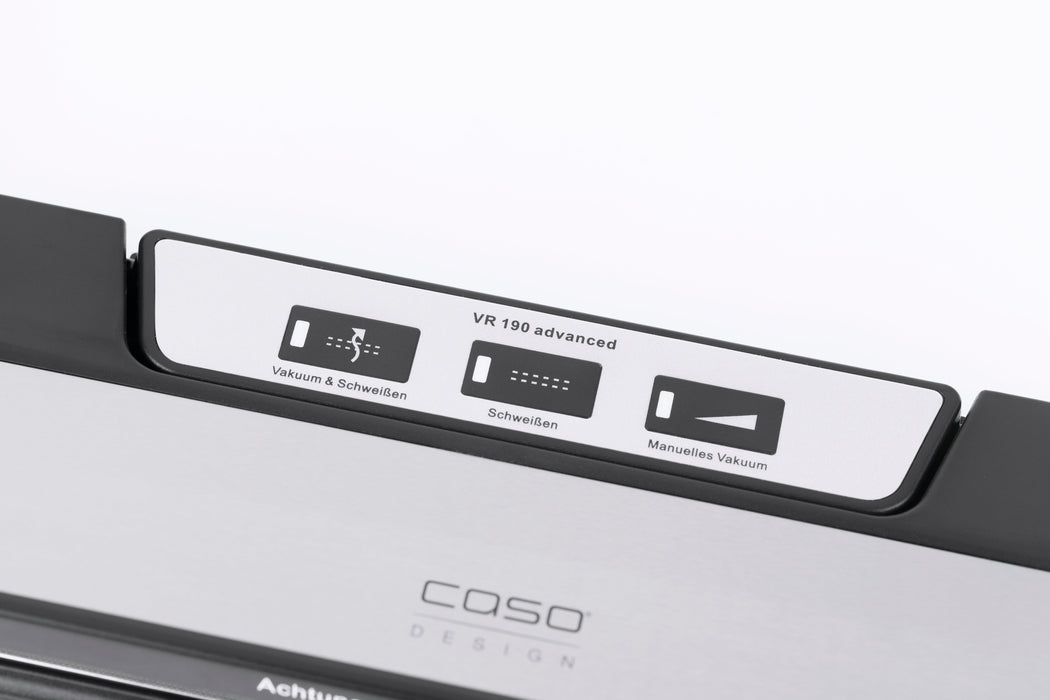 Vakuumpackare VR190 0.5 bar 9 L/min - Caso