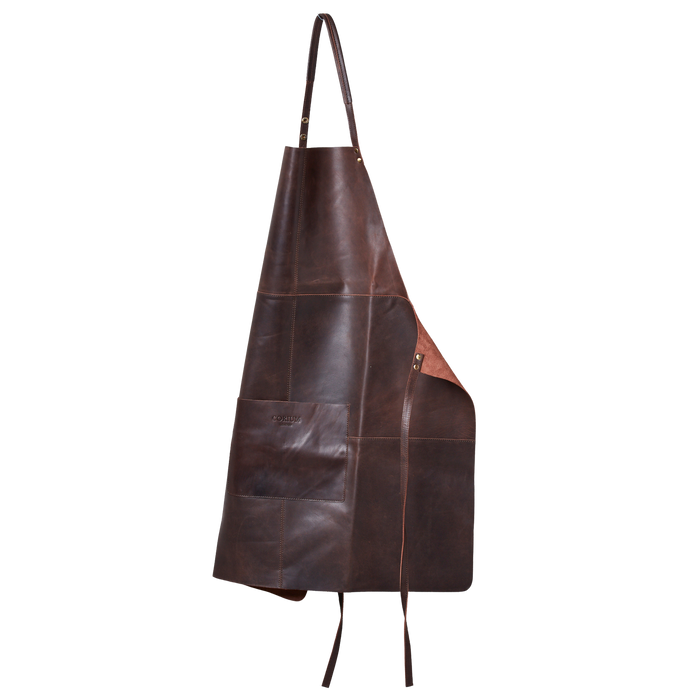 Läderförkläde Brun - Corium