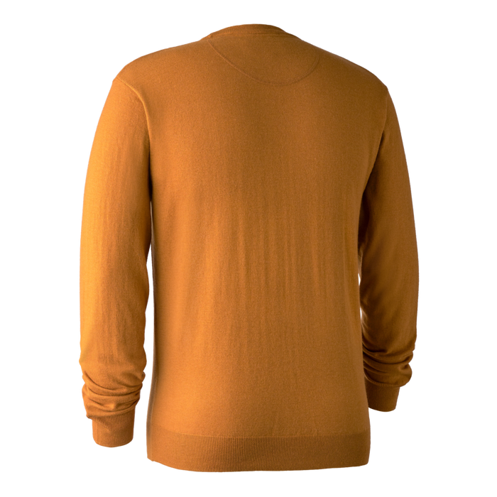 Kingston Rundhalsad stickad Golden oak - Deerhunter