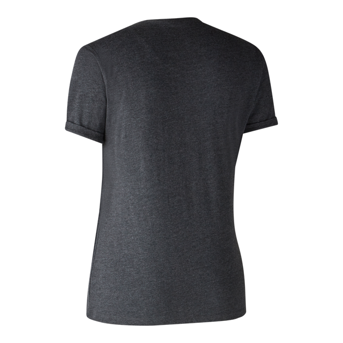 Dam Bas 2-pack T-shirt Brown Leaf Melange - Deerhunter