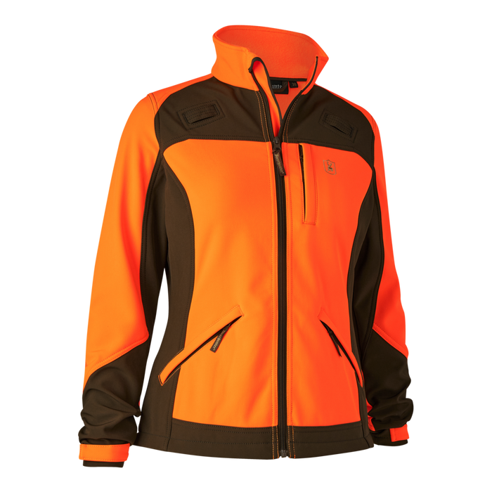 Lady Roja Softshell Jakke Orange - Deerhunter - Jagtbutikken