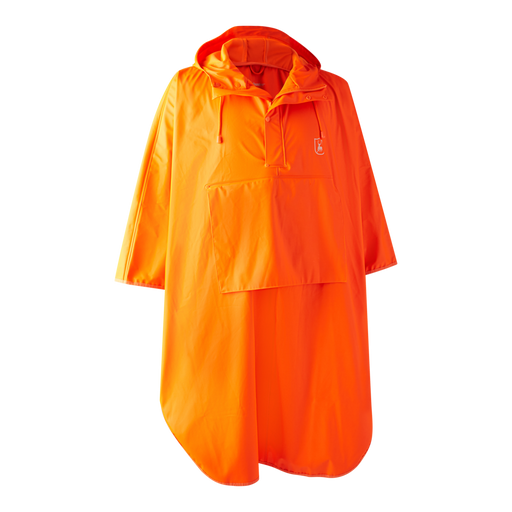 Hurricane Regnponcho Orange - Deerhunter - Jagtbutikken