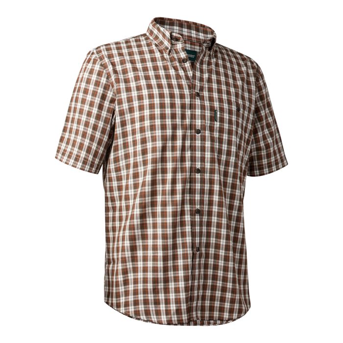 Jeff Skjorte S/S brown - Deerhunter - Jagtbutikken