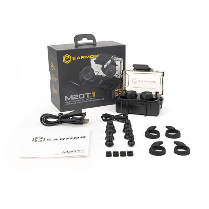 M20T PRO Bluetooth In-Ear Hörselskydd - Earmor