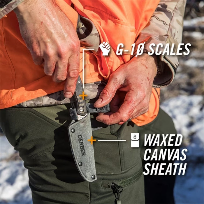 Downwind Caper Svart - Gerber