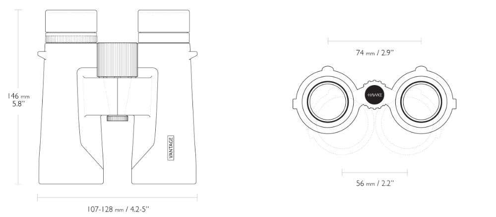 Hawke Vantage 8x42 Grön