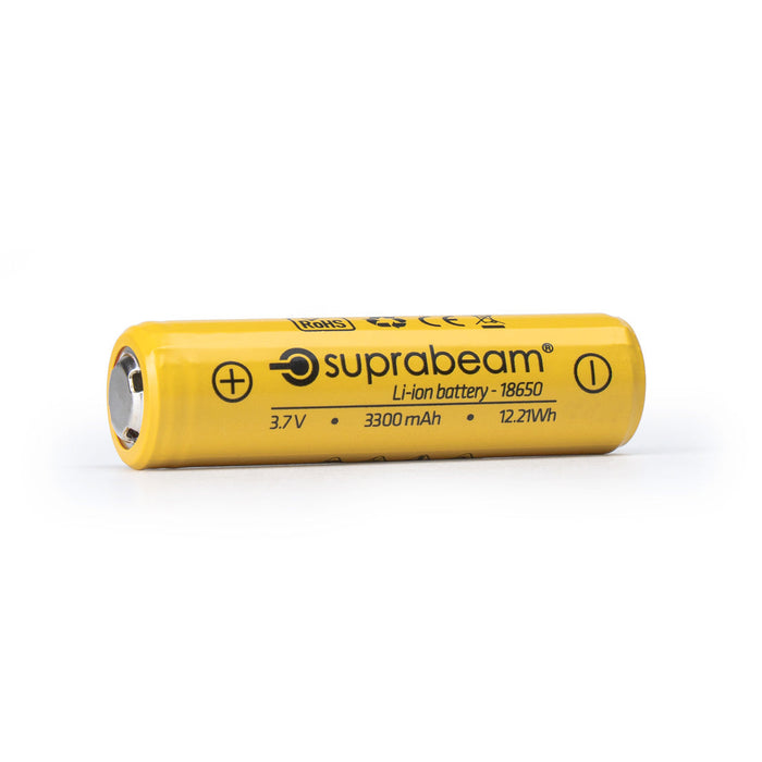 Uppladdningsbart batteri 18650/3'000 mAh - Suprabeam
