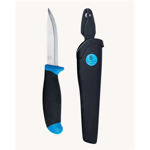 Kniv i rostfritt stål med fodral - Øyo