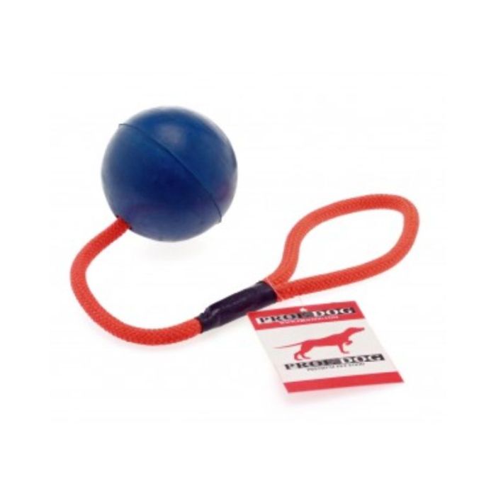 Gummiboll med loophandtag - PROF DOG