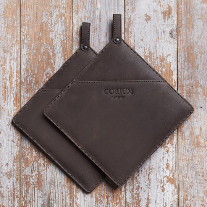 Grytlappar mörkbruna - Corium