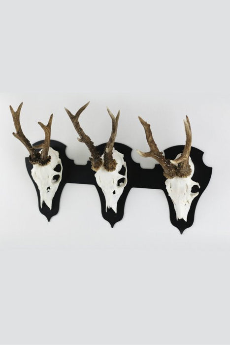 Uppsatsplatta för 3 bockar vågrät klassisk Svart - Torp Solution