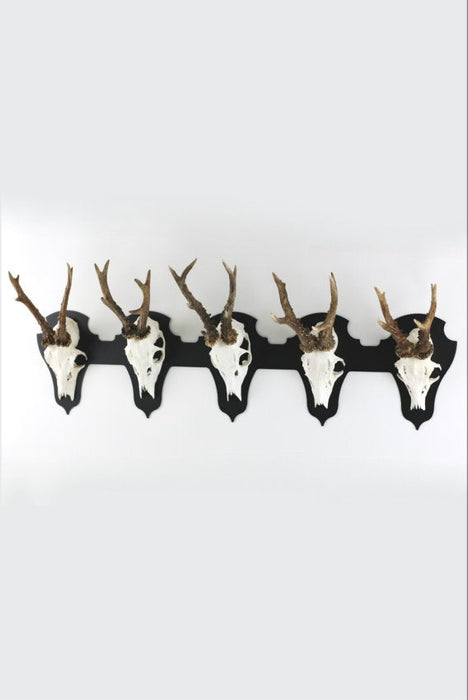 Monteringsplatta för 5 bockar horisontell klassisk Svart - Torp Solution