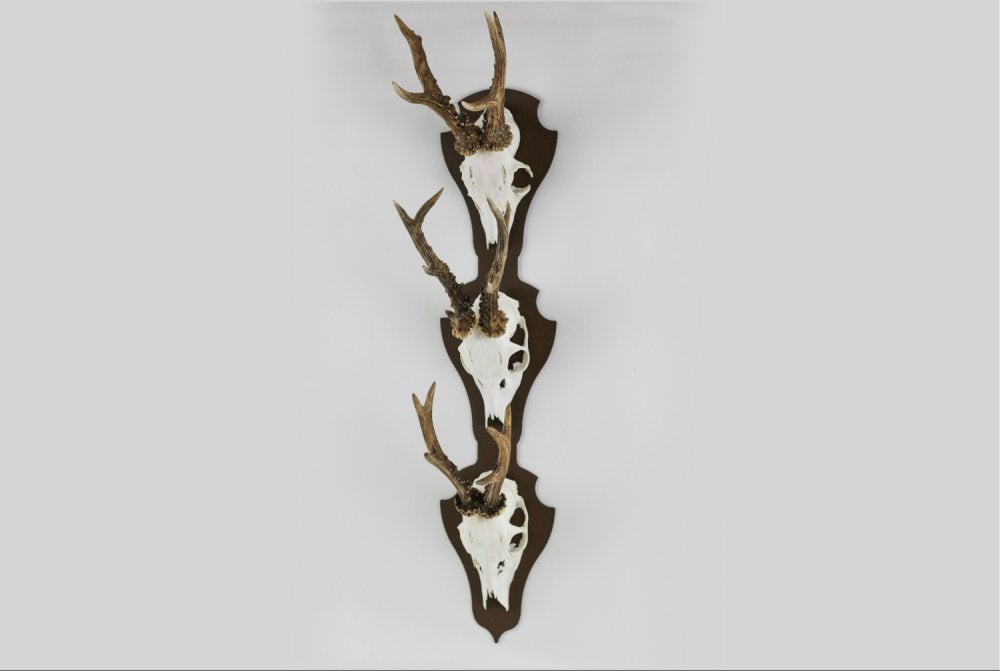 Monteringsplatta för 3 bockar Vertikal Classic / Corten - Torp Solution