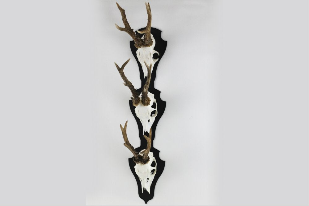 Monteringsplatta för 3 bockar Vertical Classic Svart - Torp Solution