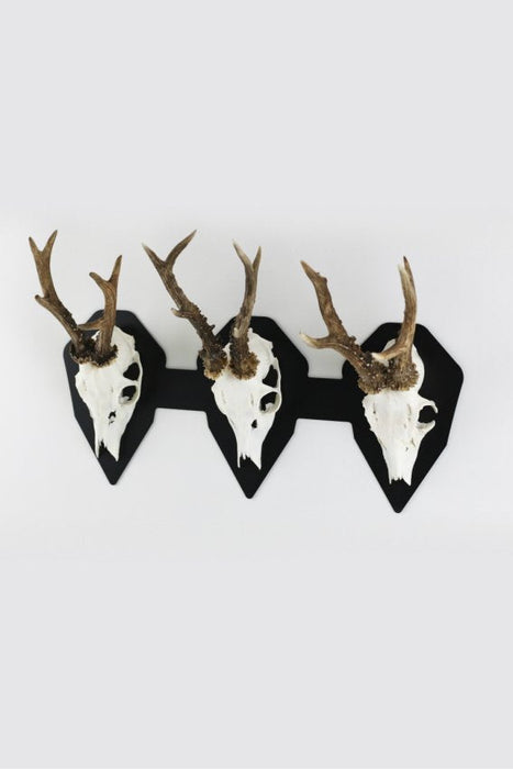 Monteringsplatta för 3 bockar horisontell diamant Svart - Torp Solution