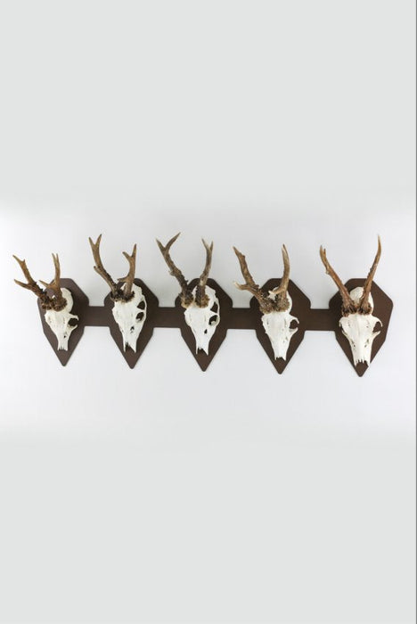 Monteringsplatta för 5 bockar horisontell diamant / Corten - Torp Solution