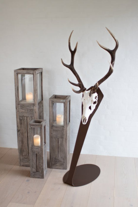 Torp Solution golvstativ för kronhjort - Corten