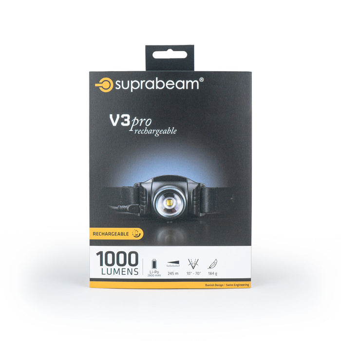 V3pro uppladdningsbar - Suprabeam