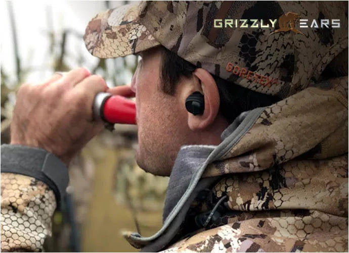 Aktivt hörselskydd Bluetooth in-ear - GRIZZLY EARS